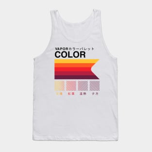 VaporColor VHS Tank Top